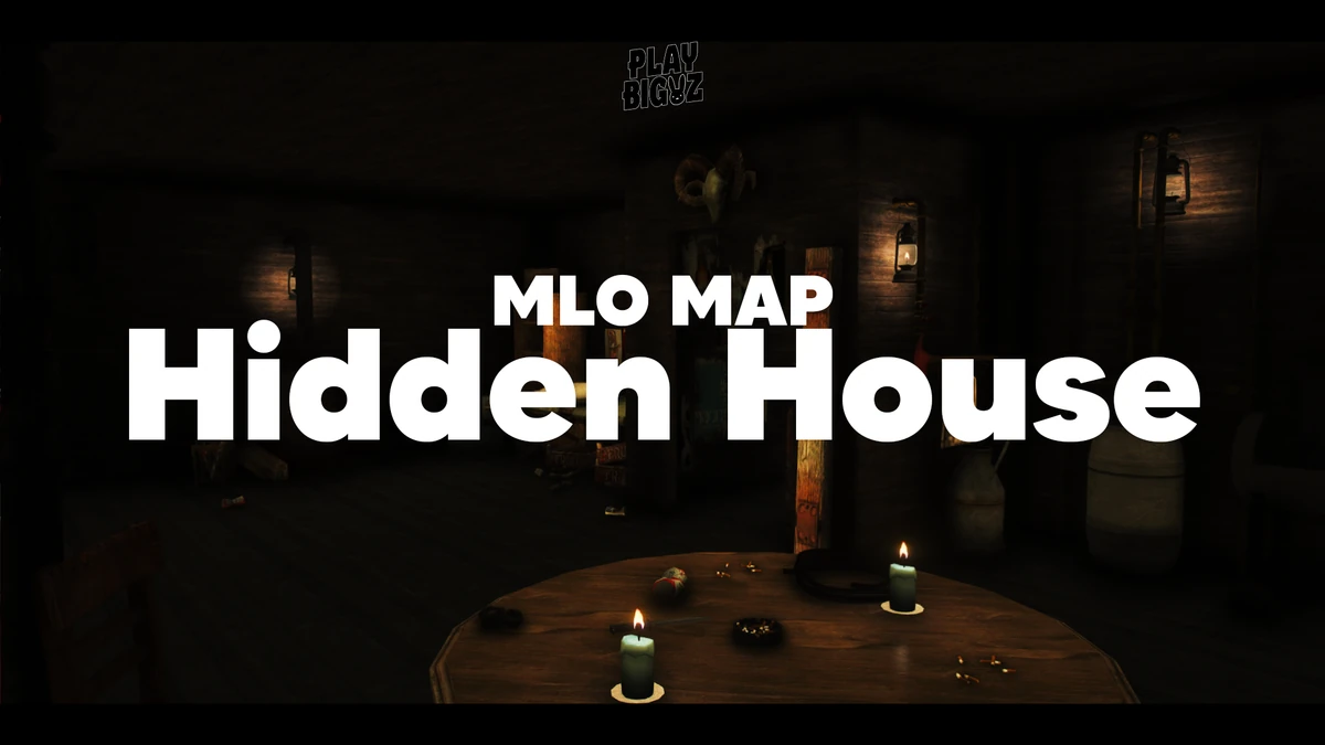 Hidden House MLO – Fully Open Source | FiveM Interior